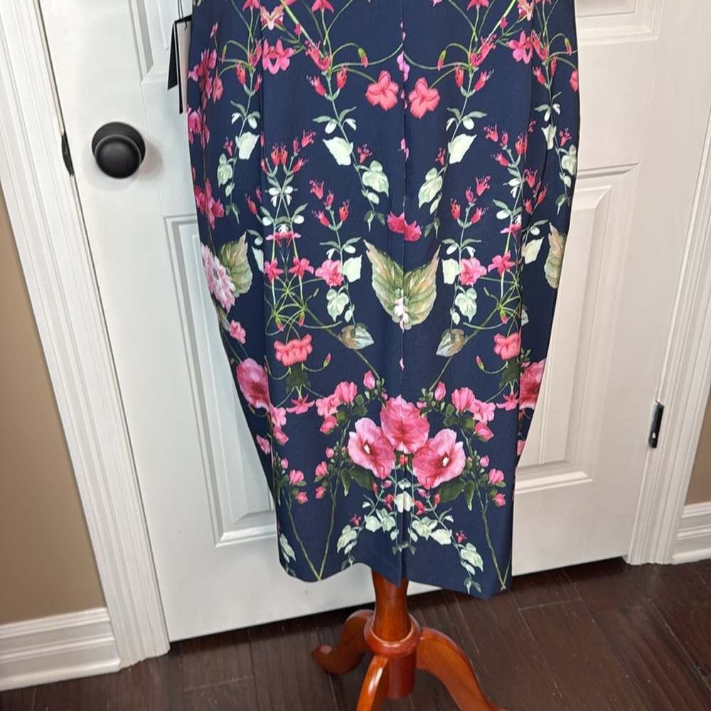 Adrianna Papell - Short Sleeve Knee Length Casual Dress Sz 16W - Picture 8 of 12